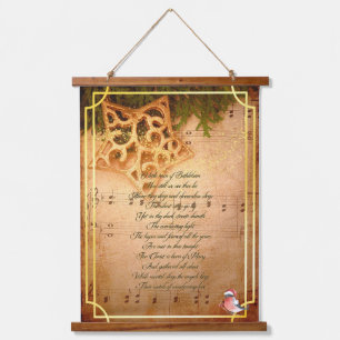 Pequeña ciudad de Belén Tapiz del Muro