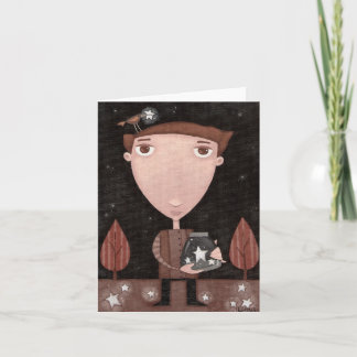 Pequeña colección - tarjeta de nota