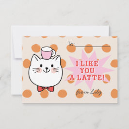 Pequeña Como tú, una tarjeta de El día de San Valentín de 