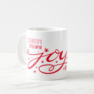 Pequeña copa personalizada de mano de alegría deja