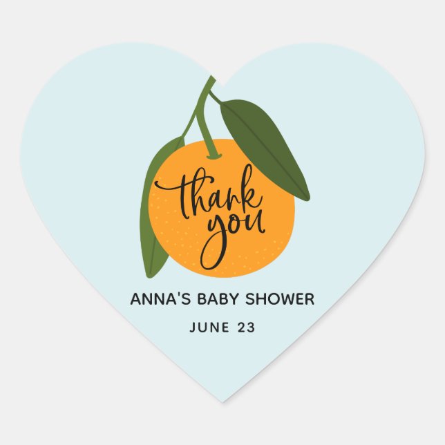 Pequeña corbata gracias pegatina (Anverso)