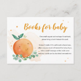 Pequeña corbata trae un Naranja de tarjetas de lib