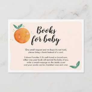 Pequeña corbata trae un Naranja de tarjetas de lib