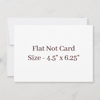 Pequeña Crea tu propia tarjeta plana cuadrada de 4,5" x 6,