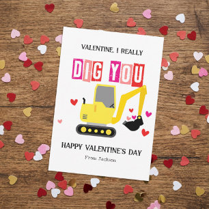Pequeña De Verdad Me Gustas Tarjeta del Día de San Valentí