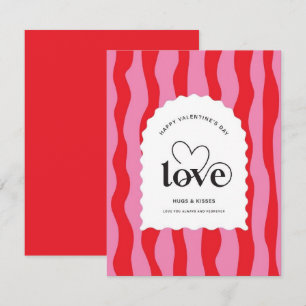 Pequeña Día de San Valentín Tarjeta del Día de San Valentí
