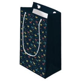 Pequeña Diseño de bolsa de regalo de mariposas multicapa h