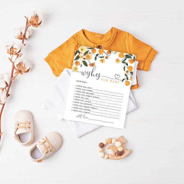 Pequeña ducha Cutie para bebé desea tarjeta para b (Subido por el creador)