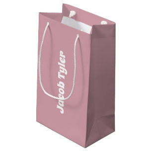 Pequeña Elegancia silenciosa - Bolsa de regalo con el nomb