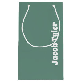 Pequeña Elegancia silenciosa - Bolsa de regalo de nombre V