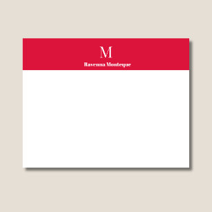 Pequeña Elegante Tarjeta Personalizada de Nombre de Letra