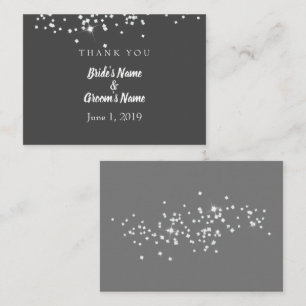 Pequeña Elegantes Diamantes de imitación Boda Tarjeta de a