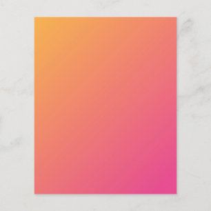 Pequeña embarcación rosa a Naranja o tarjeta de re