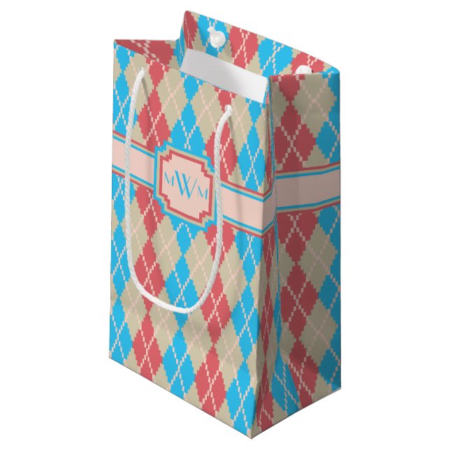 Pequeña En la bolsa de regalo de Beach Argyle (Angulo Anverso)