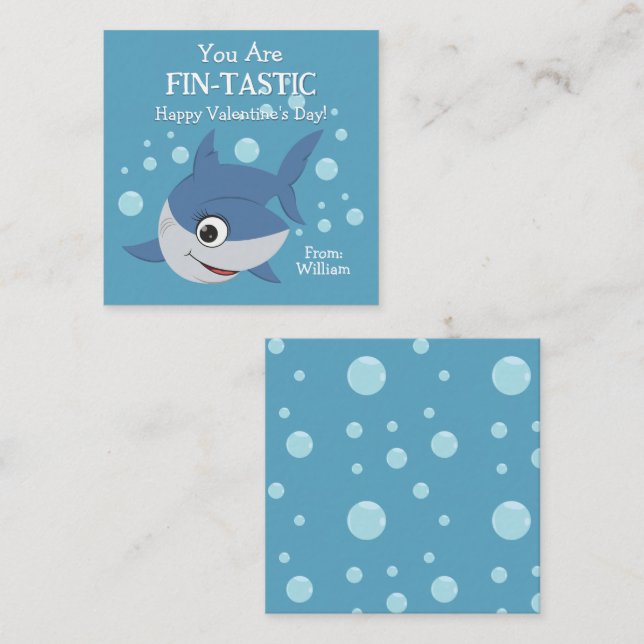 Pequeña Eres Tarjeta De El día de San Valentín De Clase Fi (Anverso / Reverso)