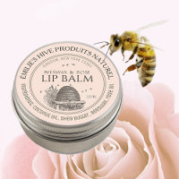 Pequeña etiqueta de estaño de lata de abeja de lab