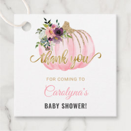 Pequeña etiqueta de favorita de Baby Shower de cal