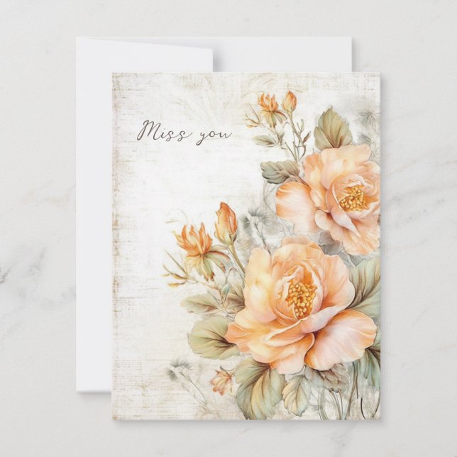 Pequeña Extraño tarjeta (Anverso)