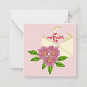 Pequeña Feliz Día de los Abuelos Tarjeta