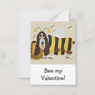 Pequeña Feliz día de San Valentín Tarjeta de felicitación 