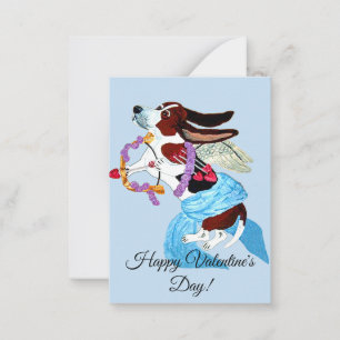 Pequeña Feliz Día de San Valentín Tarjeta de Felicitación 