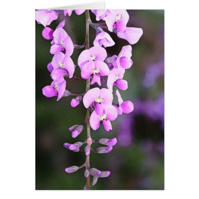 Pequeña flor púrpura (Frente)