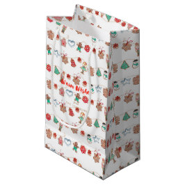 Pequeña Galletas Navideñas Lindas | Bolsa de Regalo