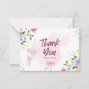 Pequeña Gracias tarjeta