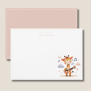 Pequeña Gracias Tarjeta de agradecimiento para Baby Shower