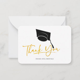 Pequeña Graduación 2025 Tarjeta de agradecimiento para el 