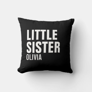 Pequeña hermana Personalizado Cojín decorativo