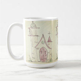 Pequeña iglesia - taza de café