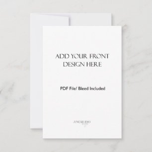 Pequeña Impresión vertical de tarjeta de doble cara de 3,5