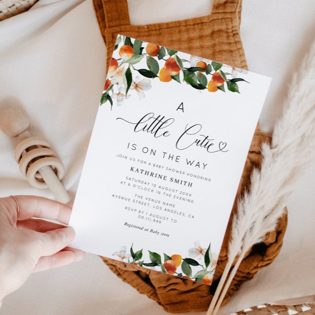 Pequeña invitación a la ducha de bebé (Subido por el creador)