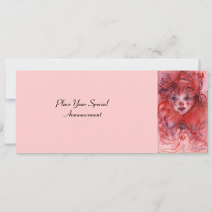 PEQUEÑA Invitación a la fiesta de cumpleaños rosa