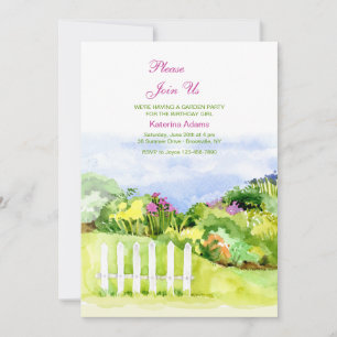 Pequeña invitación al jardín