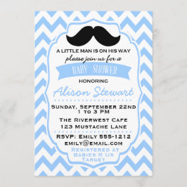Pequeña invitación de Baby Shower del galón del
