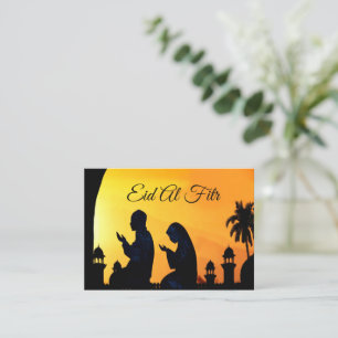 Pequeña La tarjeta de felicitación de Eid Mubarak