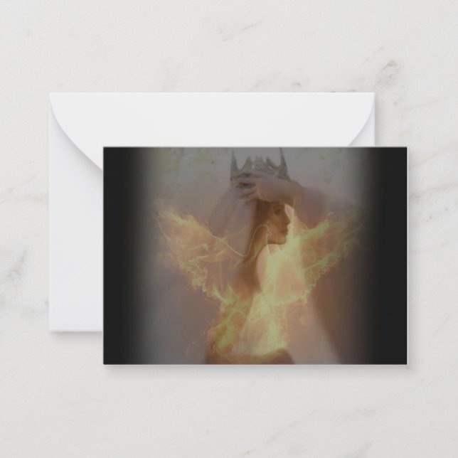 Pequeña La tarjeta de felicitación de la novia de Cristo (Anverso)