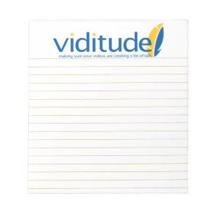 Pequeña libreta alineada de Viditude
