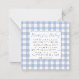 Pequeña Libros para tarjeta de inscripción para bebés