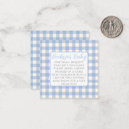 Pequeña Libros para tarjeta de inscripción para bebés