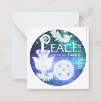 Pequeña Listo para colorear la tarjeta de Navidades de Man