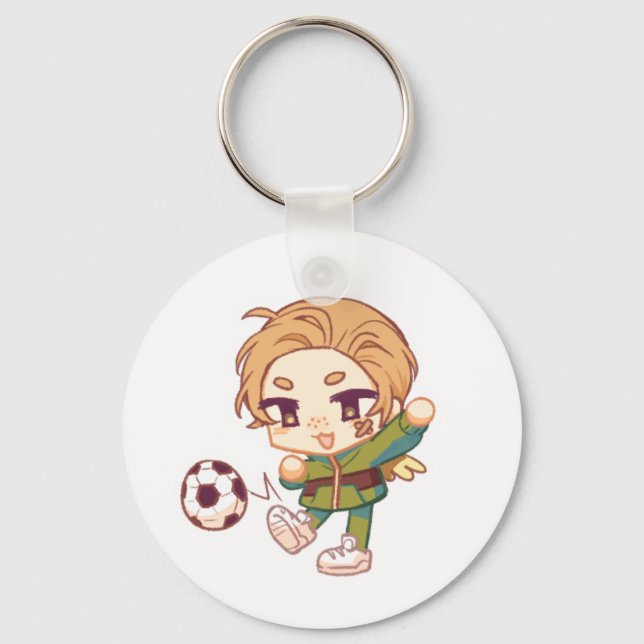 Pequeña llavero de defensa divino (Anverso)