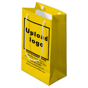 Pequeña Marca comercial en bolsa de regalo de tamaño peque