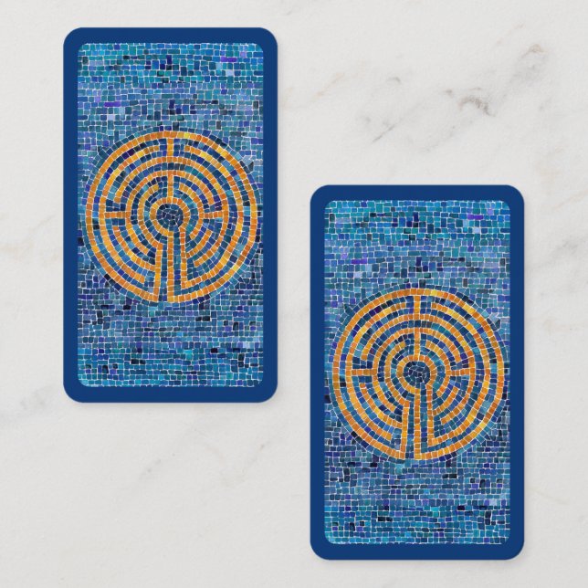 Pequeña Marcador LABYRINTH IV - Tarjeta 3.5x2 (Anverso / Reverso)