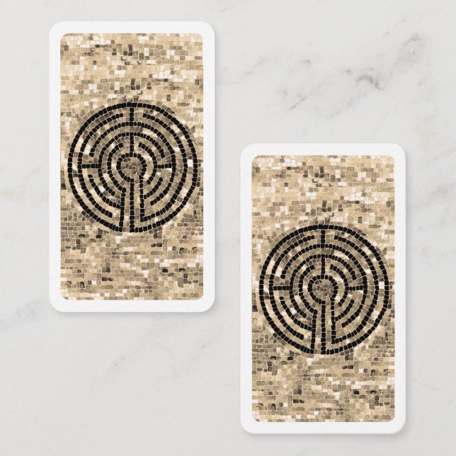 Pequeña Marcador LABYRINTH V - Tarjeta 3.5x2 (Anverso / Reverso)