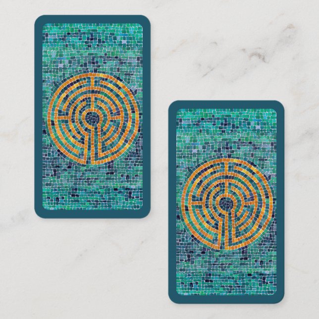 Pequeña Marcapáginas LABYRINTH II - Tarjeta de 3.5x2 (Anverso / Reverso)