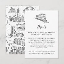 Mill City Toile (Lowell, MA) Tarjeta de Enclosure