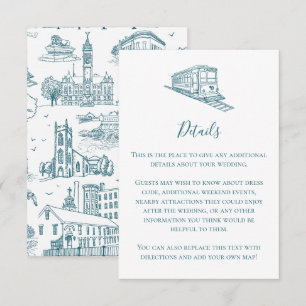 Pequeña Mill City Toile (Lowell, MA) Tarjeta de Enclusura 